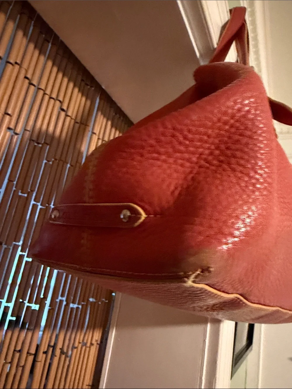 Cole Haan Red Leather Shoulder Bag